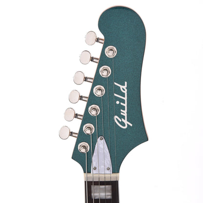 Guild Surfliner Deluxe Evergreen Metallic w/Guild Floating Vibrato Electric Guitars / Solid Body