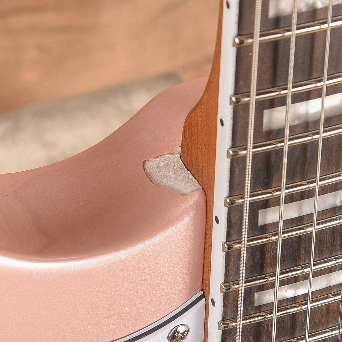 Guild Surfliner Deluxe Rose Quartz Metallic Electric Guitars / Solid Body