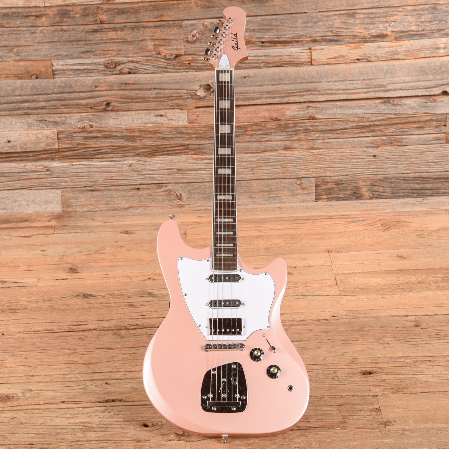 Guild Surfliner Deluxe Rose Quartz Metallic Electric Guitars / Solid Body