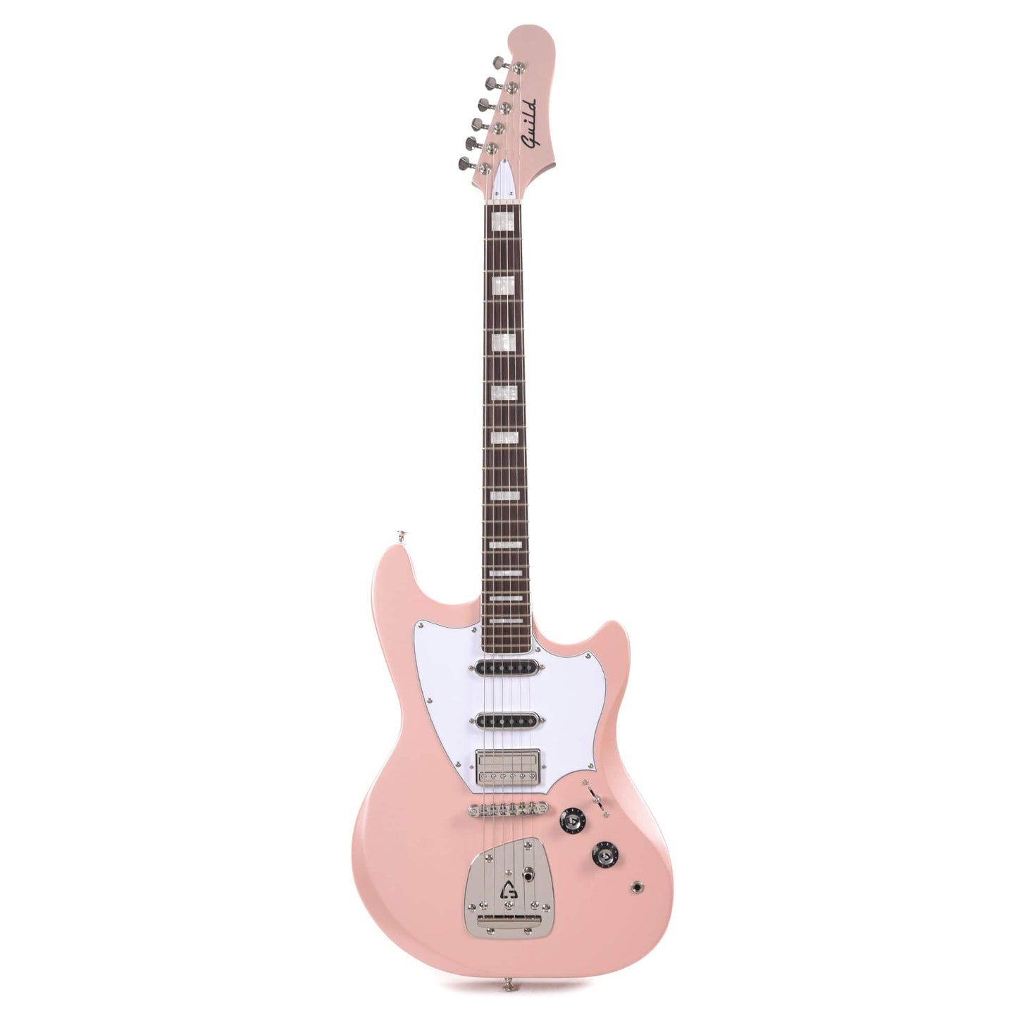 Guild Surfliner Deluxe Rose Quartz Metallic w/Guild Floating Vibrato Electric Guitars / Solid Body