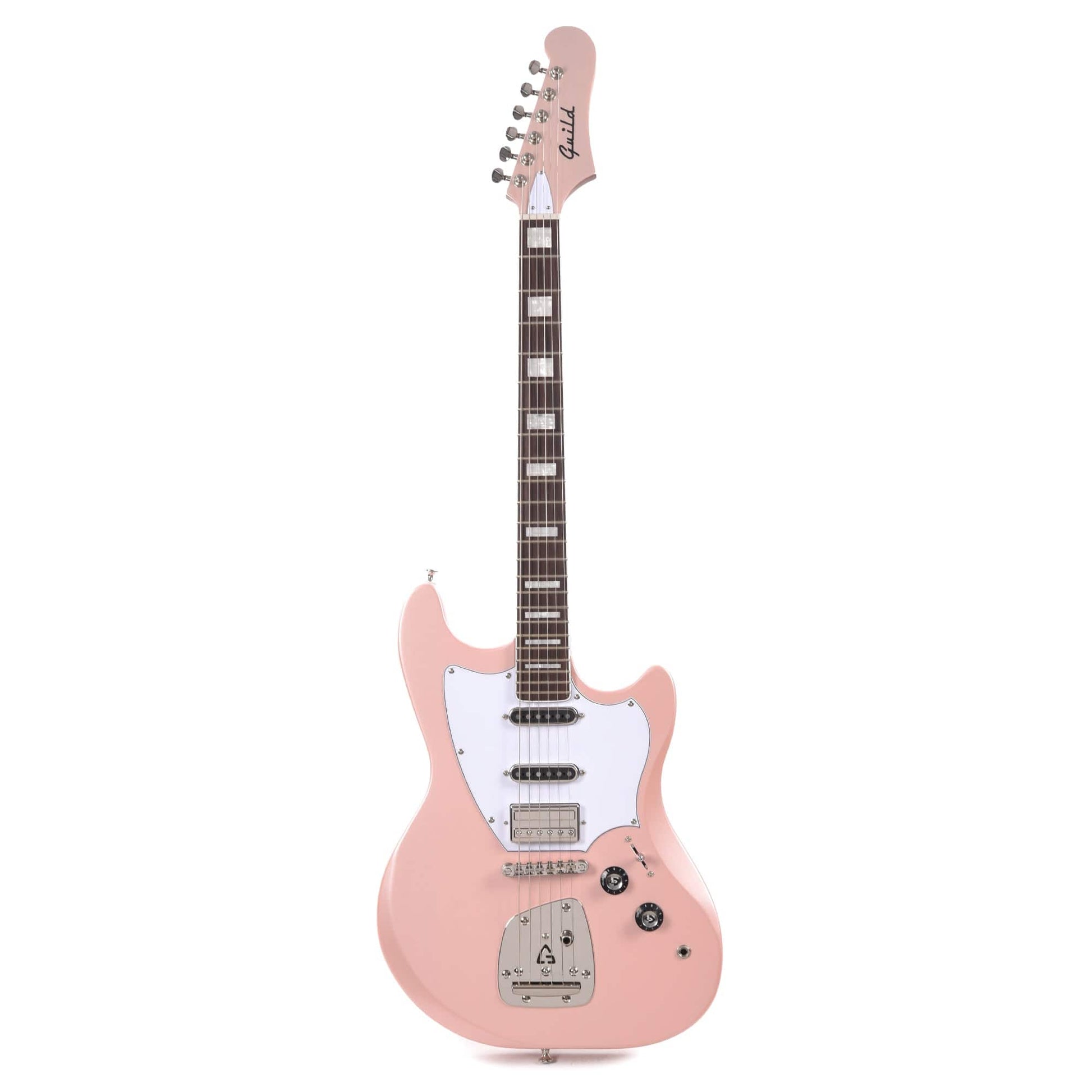 Guild Surfliner Deluxe Rose Quartz Metallic w/Guild Floating Vibrato Electric Guitars / Solid Body