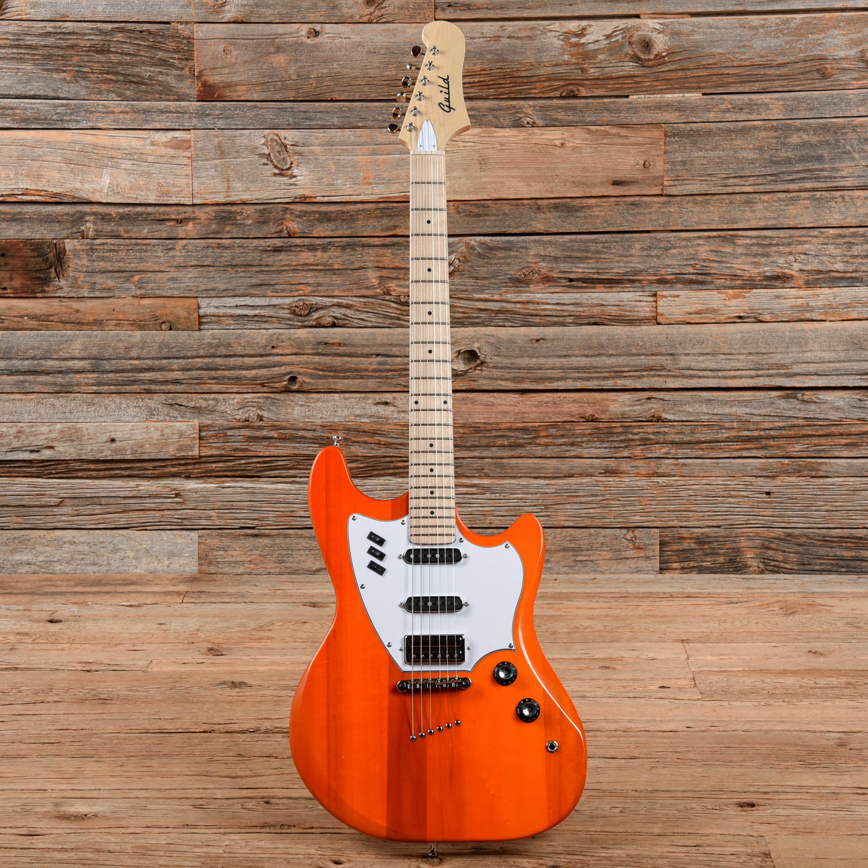 Guild Surfliner Sunset Orange Electric Guitars / Solid Body