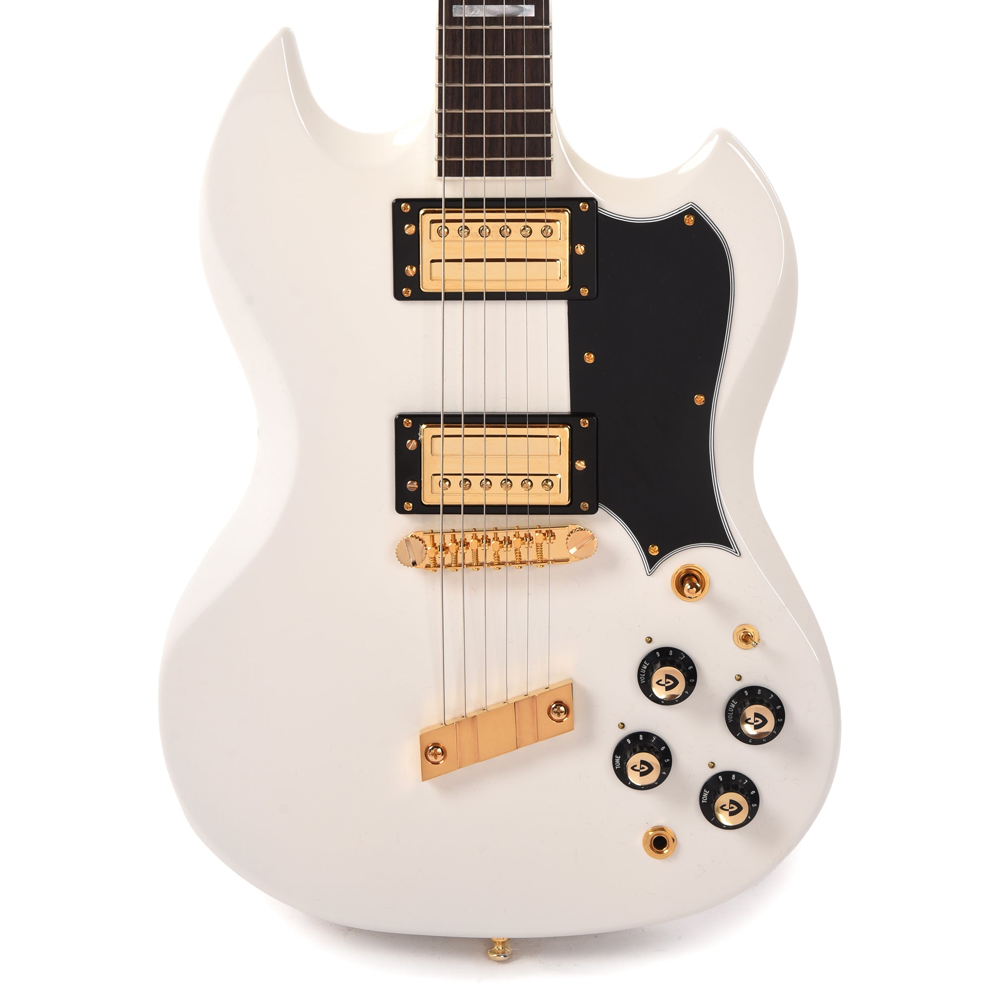 Guild USA Artist Edition S-100 Polara Kim Thayil White Electric Guitars / Solid Body