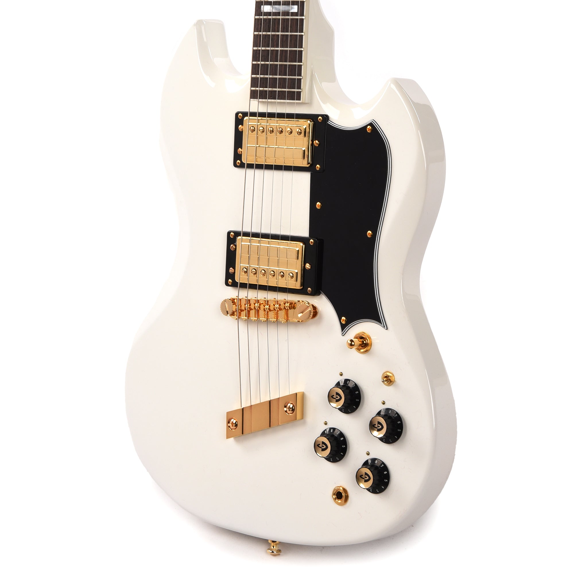Guild USA Artist Edition S-100 Polara Kim Thayil White Electric Guitars / Solid Body