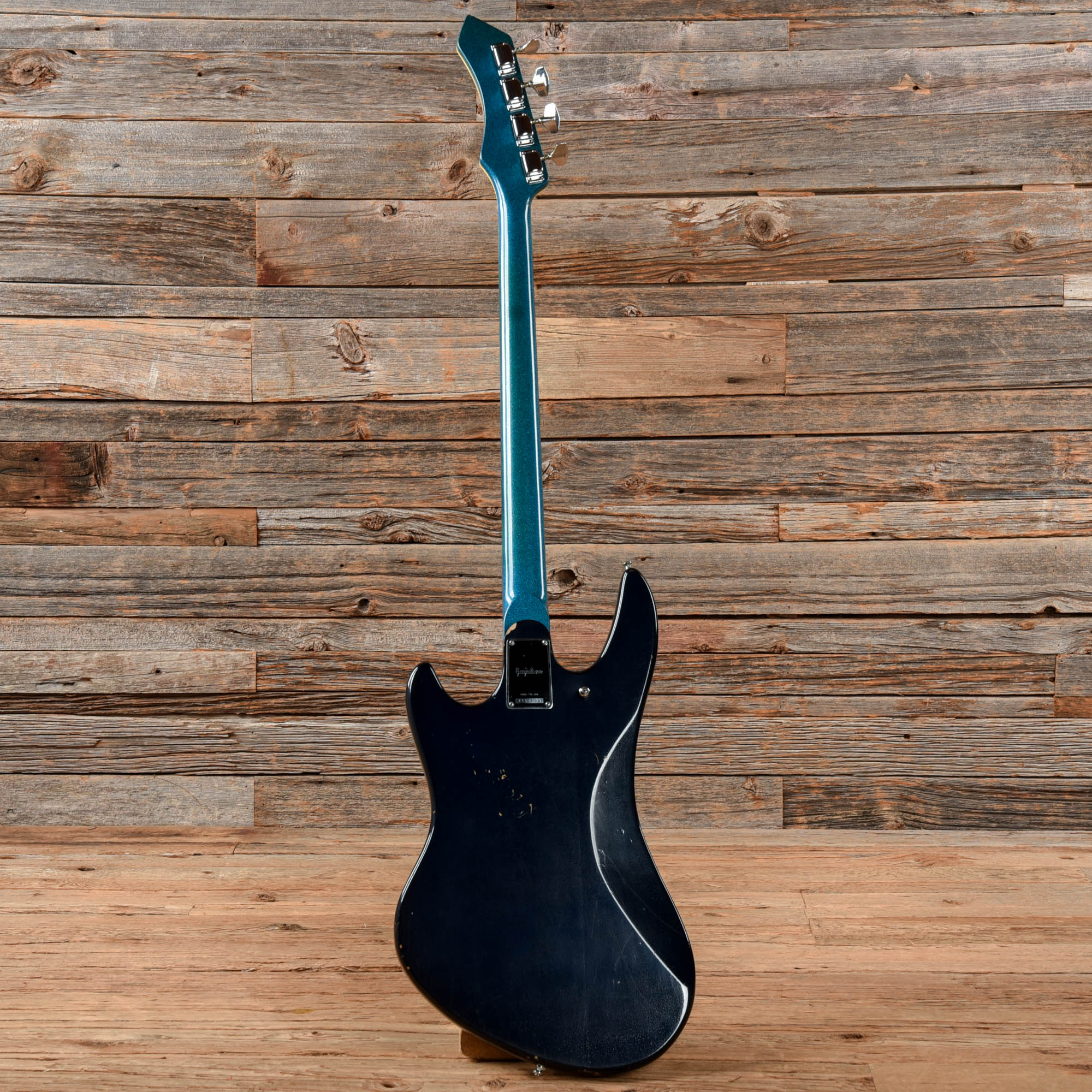 Guyatone EB-9 Sharp 5 Bass Blue Sparkle 1970s – Chicago Music Exchange