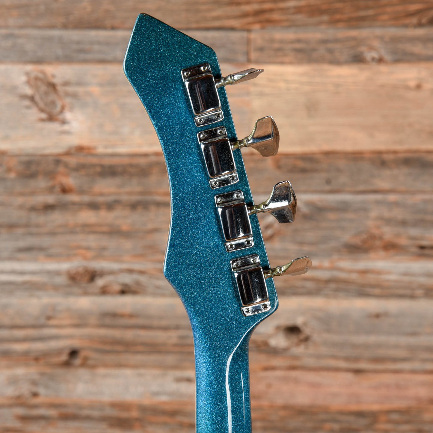 Guyatone EB-9 Sharp 5 Blue Sparkle 1970s Bass Guitars