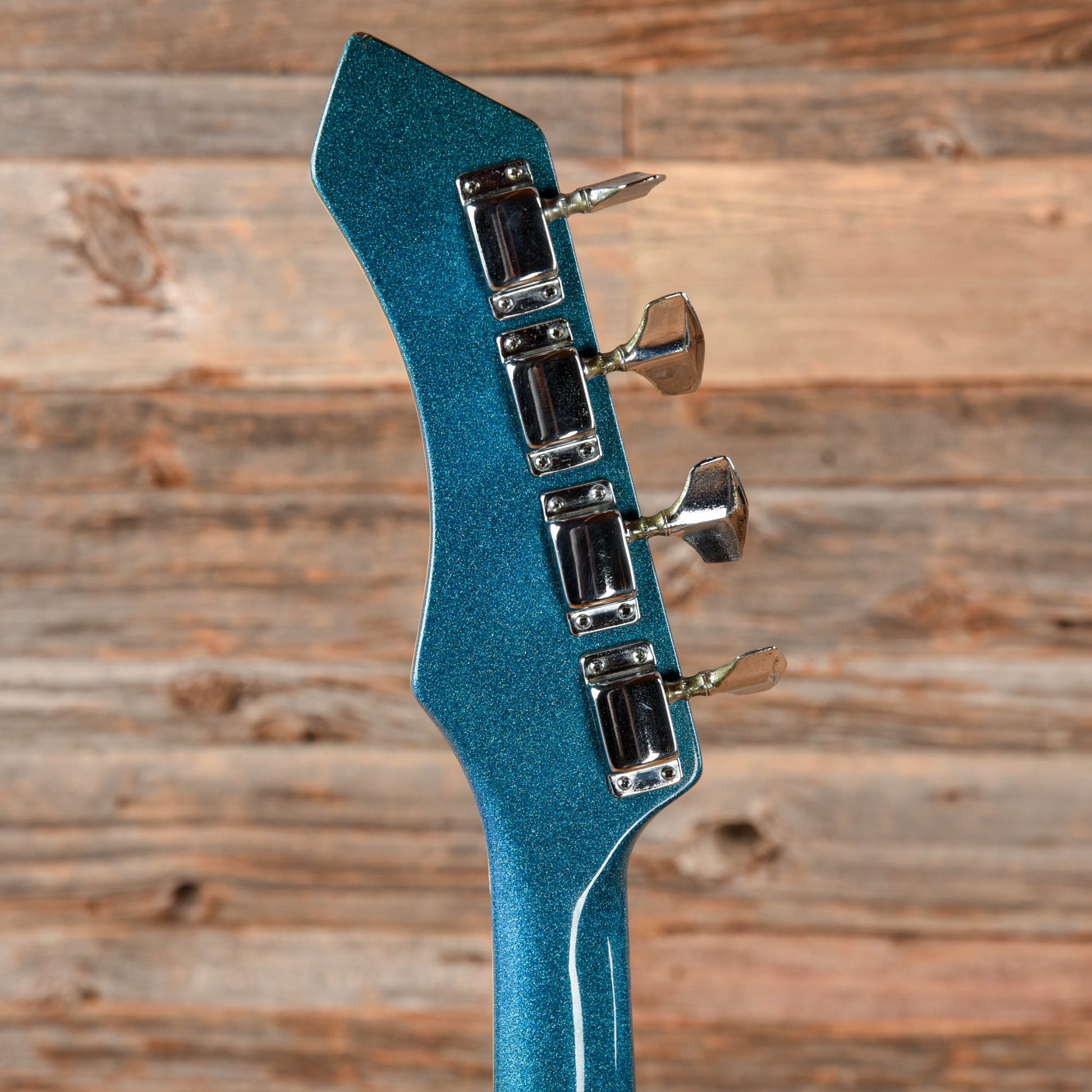 Guyatone EB-9 Sharp 5 Blue Sparkle 1970s Bass Guitars