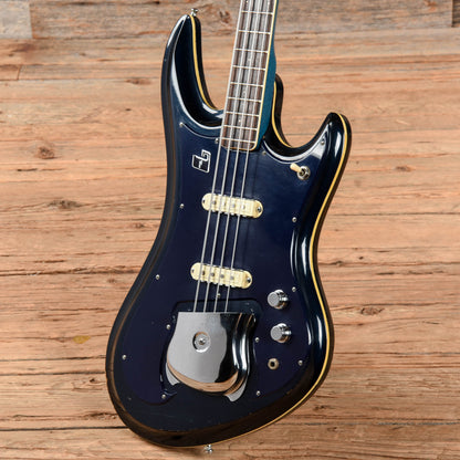 Guyatone EB-9 Sharp 5 Blue Sparkle 1970s Bass Guitars