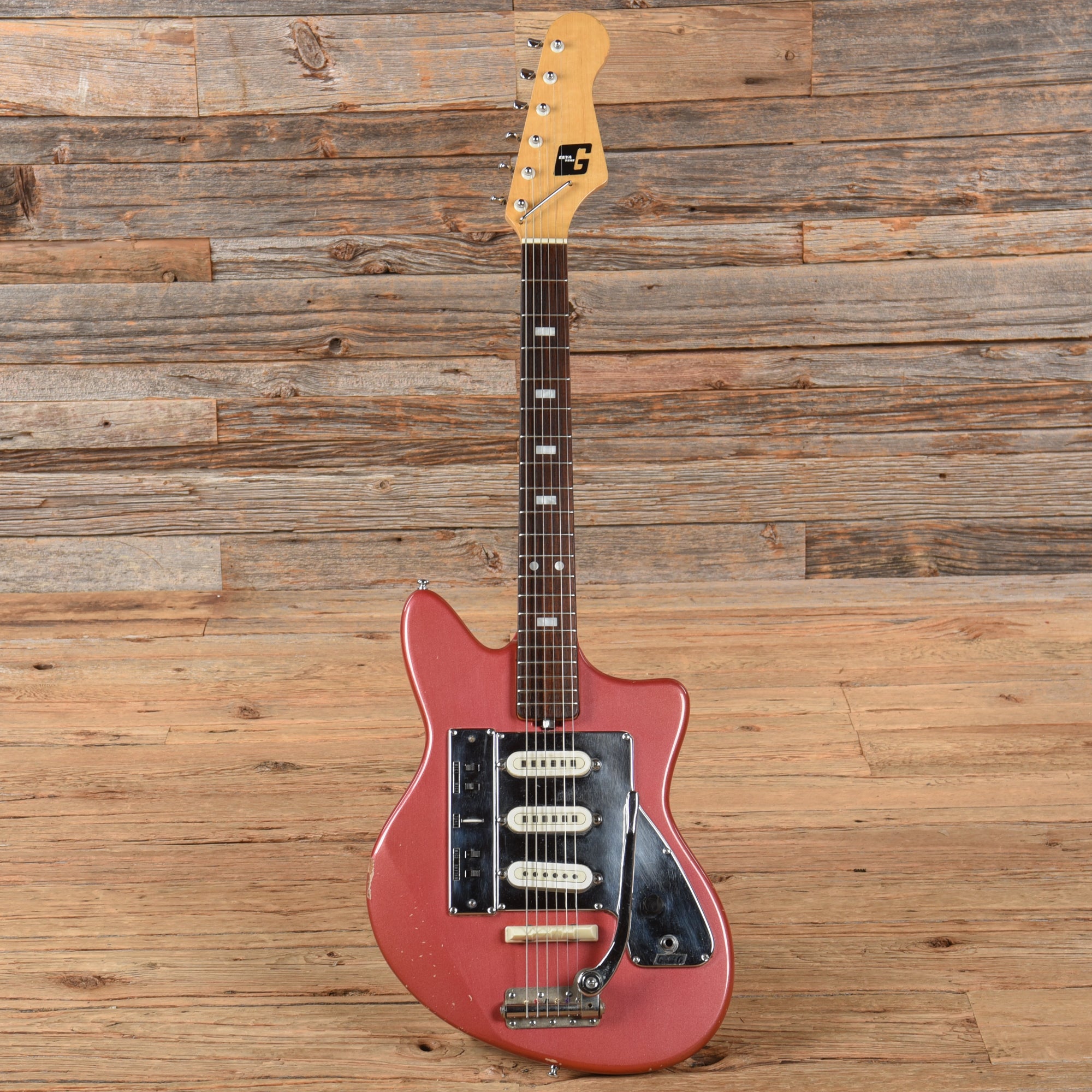 Guyatone L6-130T Red 1960s Electric Guitars / Solid Body