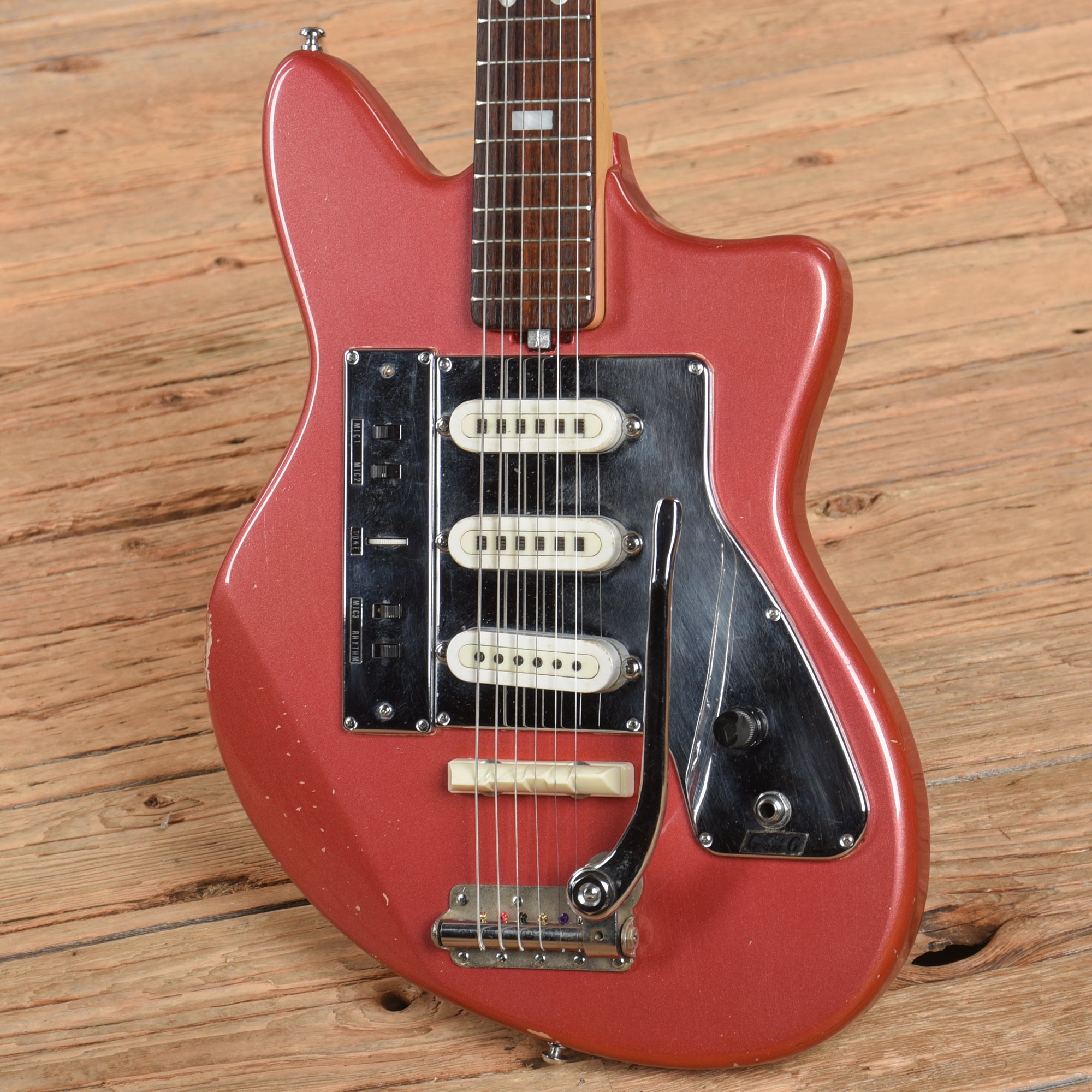 Guyatone L6-130T Red 1960s Electric Guitars / Solid Body