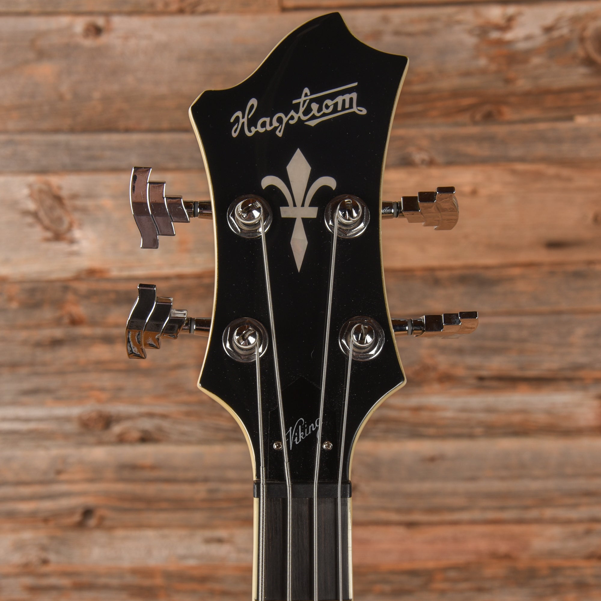 Hagstrom Viking Bass Black Bass Guitars / 4-String