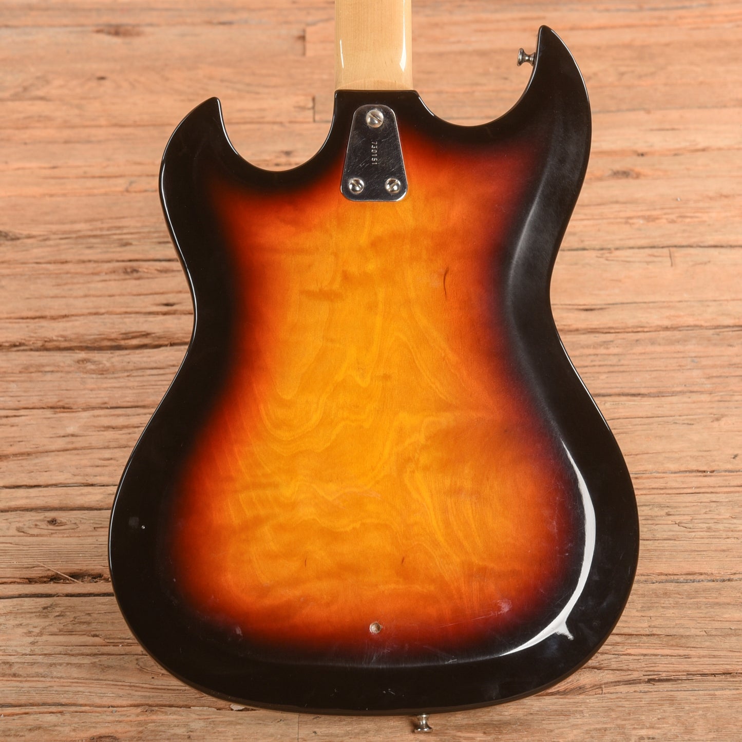 Hagstrom H-8 Sunburst 1968 Bass Guitars / 5-String or More