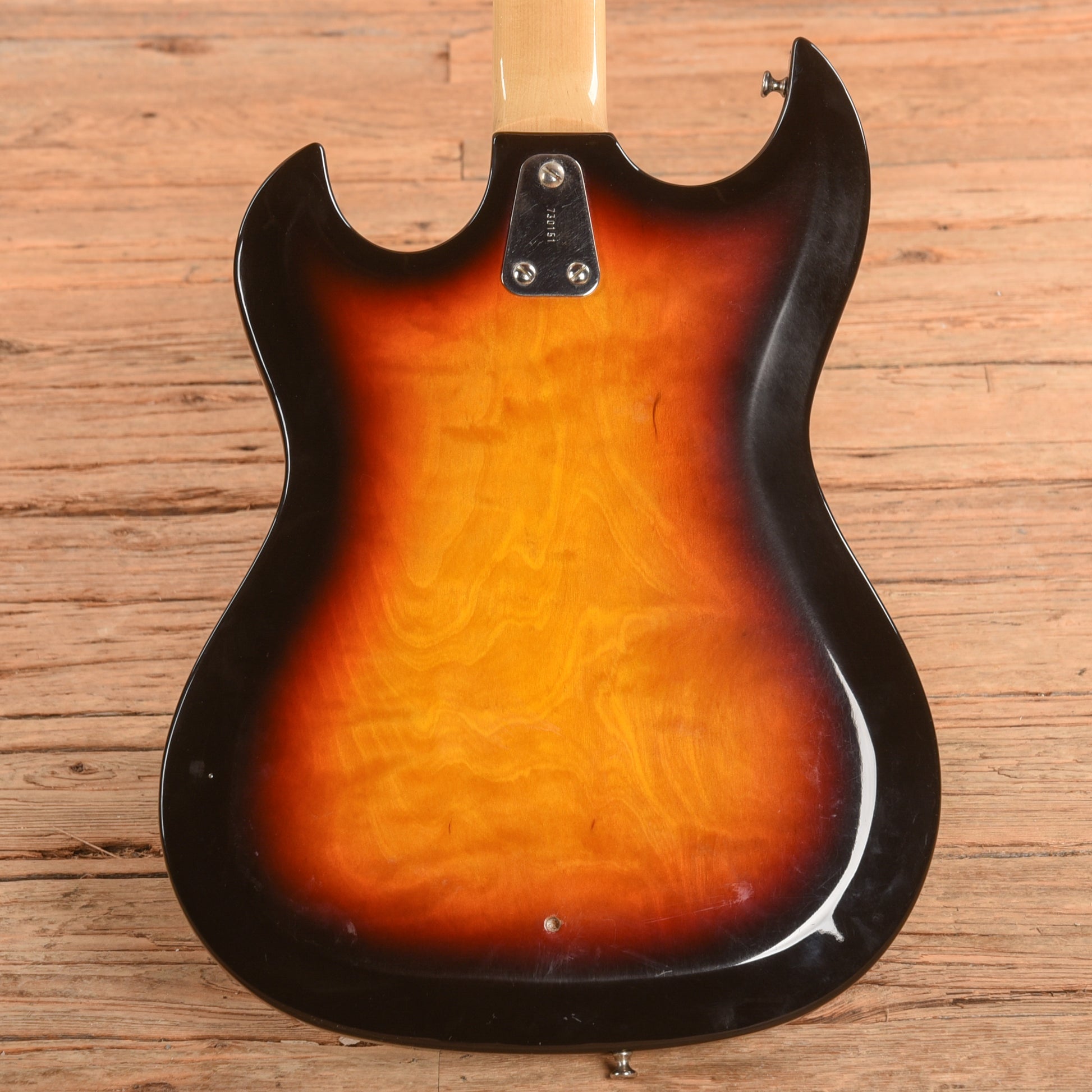 Hagstrom H-8 Sunburst 1968 Bass Guitars / 5-String or More