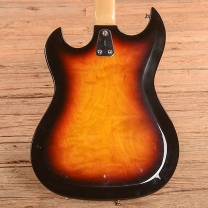 Hagstrom H-8 Sunburst 1968 Bass Guitars / 5-String or More