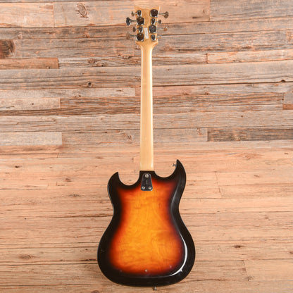 Hagstrom H-8 Sunburst 1968 Bass Guitars / 5-String or More