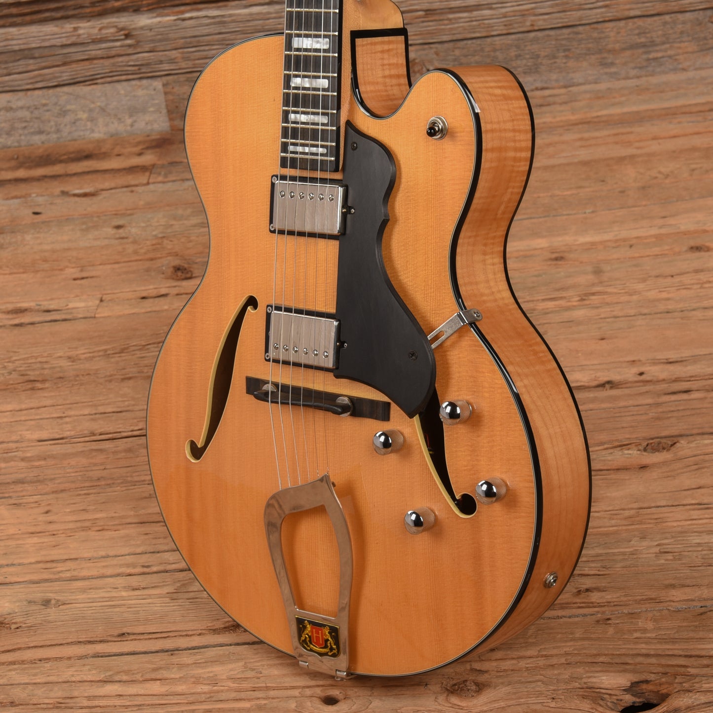 Hagstrom HJ-600 Natural Electric Guitars / Hollow Body