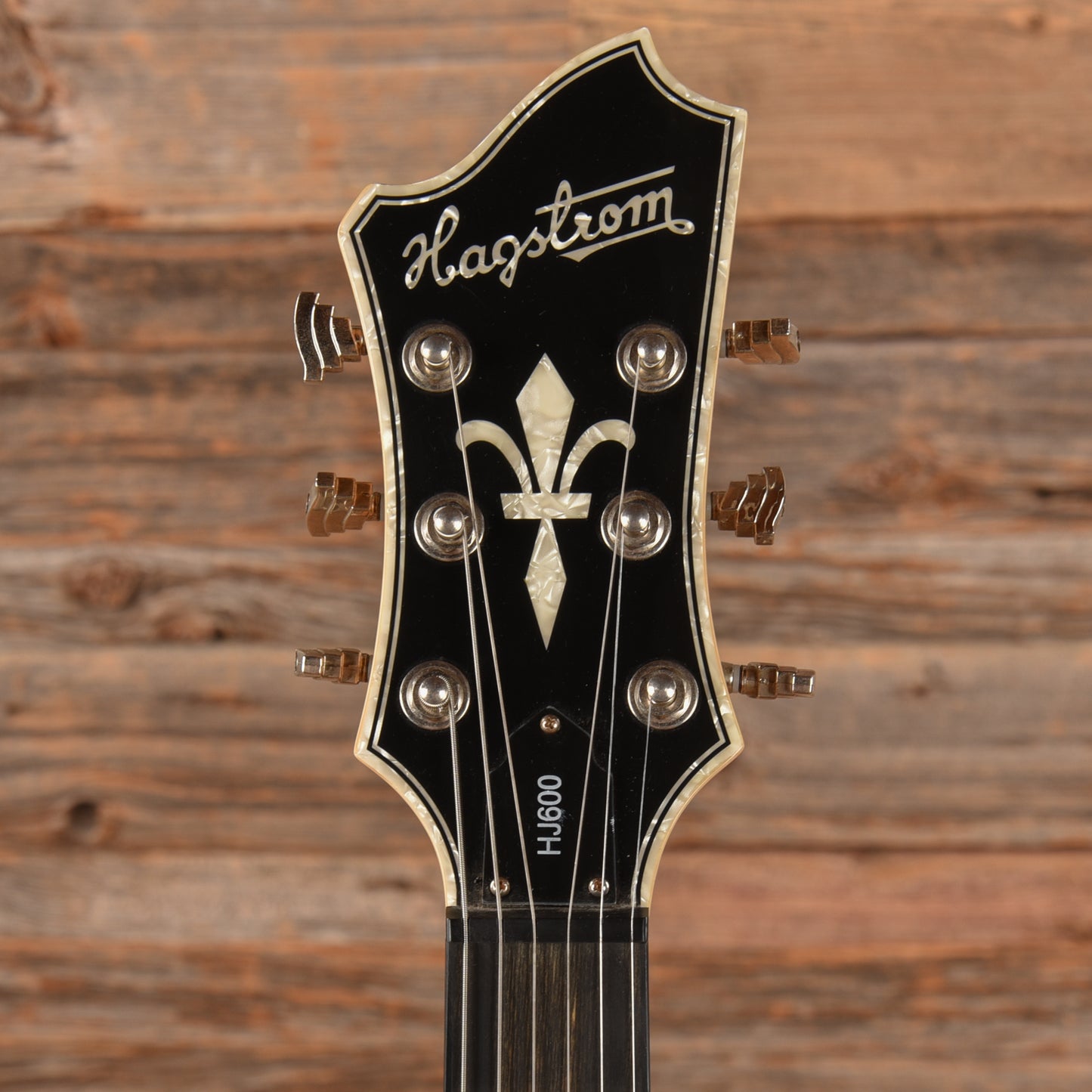 Hagstrom HJ-600 Natural Electric Guitars / Hollow Body