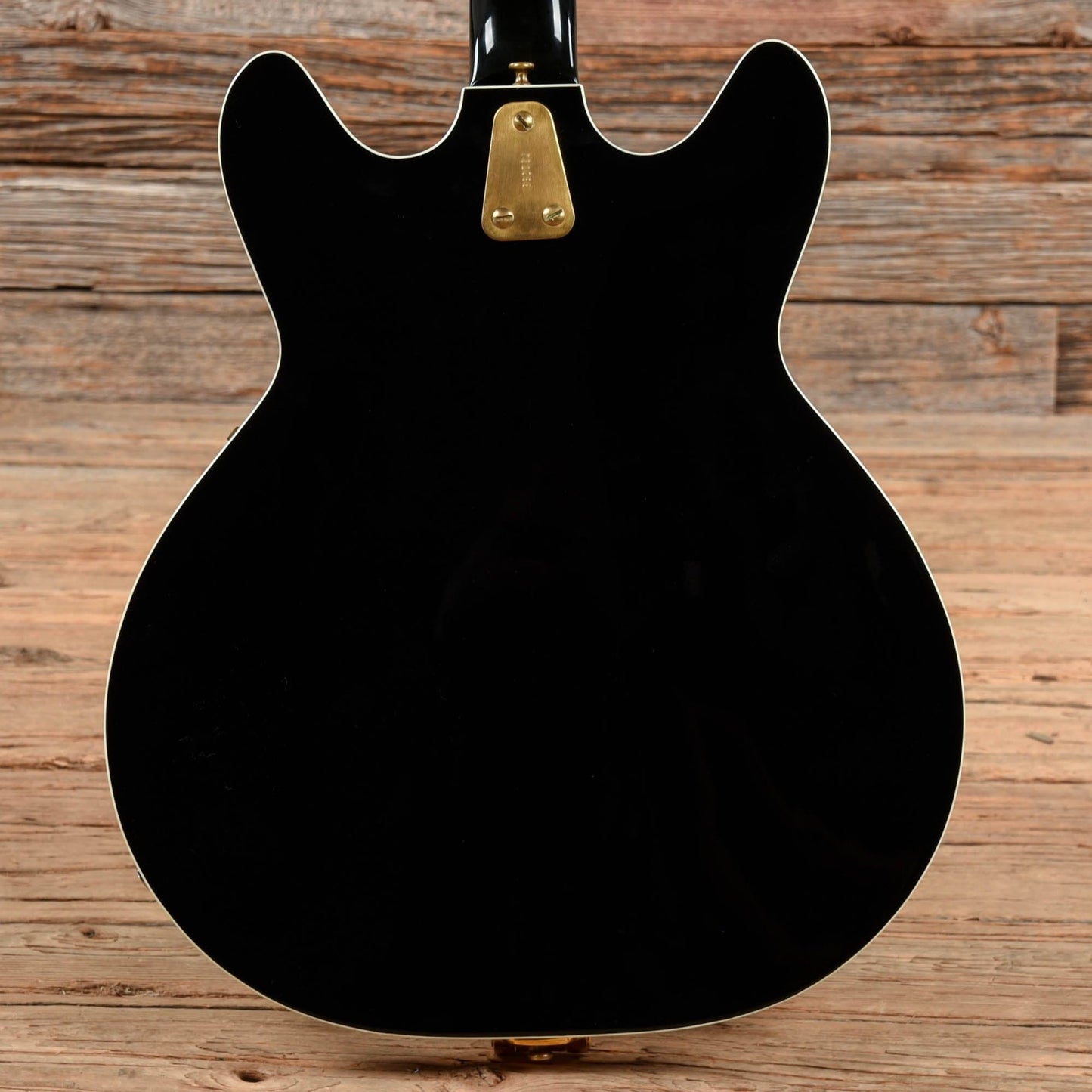 Hagstrom Viking Deluxe Black 1960s Electric Guitars / Hollow Body