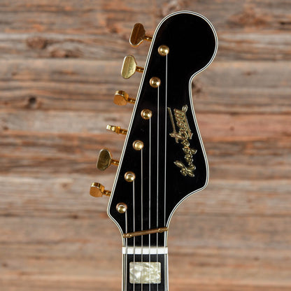 Hagstrom Viking Deluxe Black 1960s Electric Guitars / Hollow Body