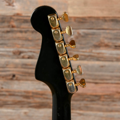 Hagstrom Viking Deluxe Black 1960s Electric Guitars / Hollow Body