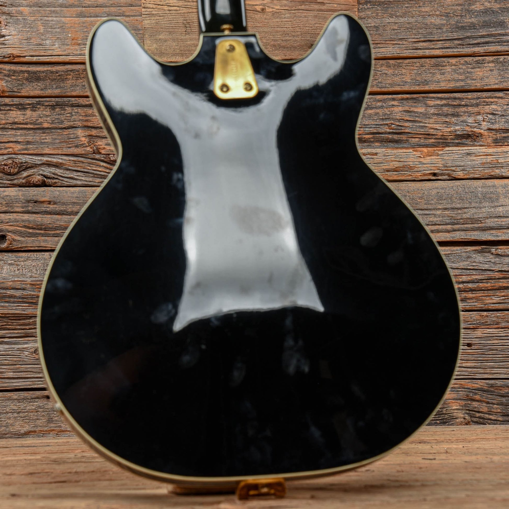 Hagstrom Viking Deluxe Black 1960s Electric Guitars / Hollow Body