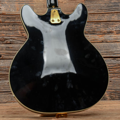 Hagstrom Viking Deluxe Black 1960s Electric Guitars / Hollow Body