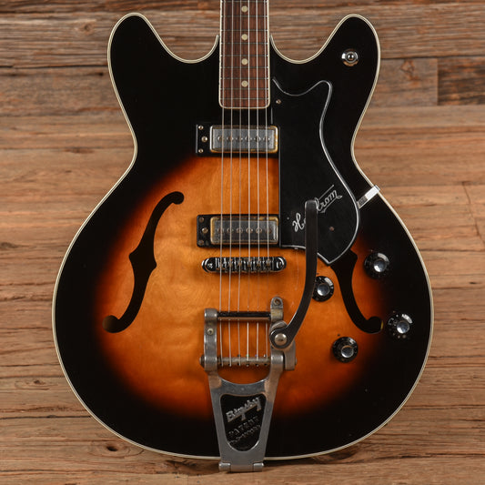 Hagstrom Viking Sunburst 1960s Electric Guitars / Hollow Body