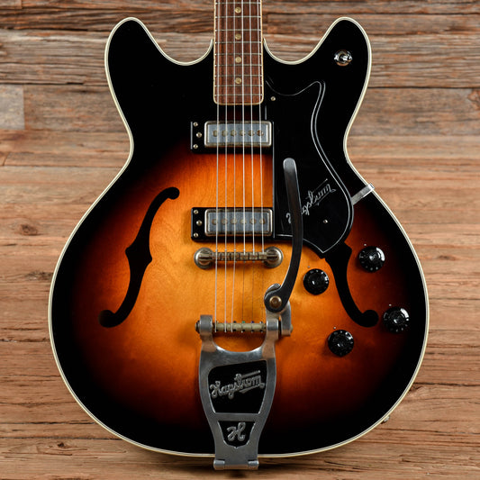 Hagstrom Viking Sunburst 1968 Electric Guitars / Hollow Body