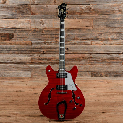 Hagstrom Super Viking Cherry 2017 Electric Guitars / Semi-Hollow