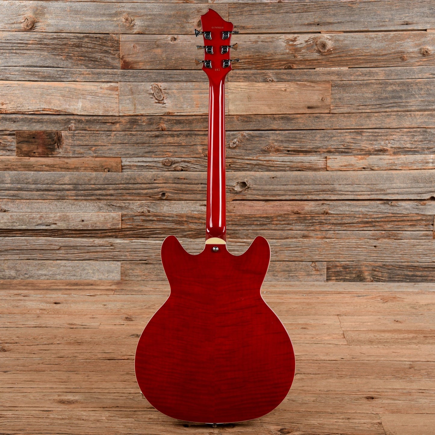 Hagstrom Super Viking Cherry 2017 Electric Guitars / Semi-Hollow