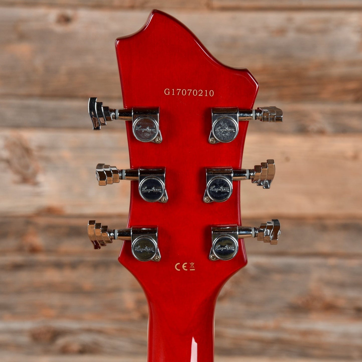 Hagstrom Super Viking Cherry 2017 Electric Guitars / Semi-Hollow