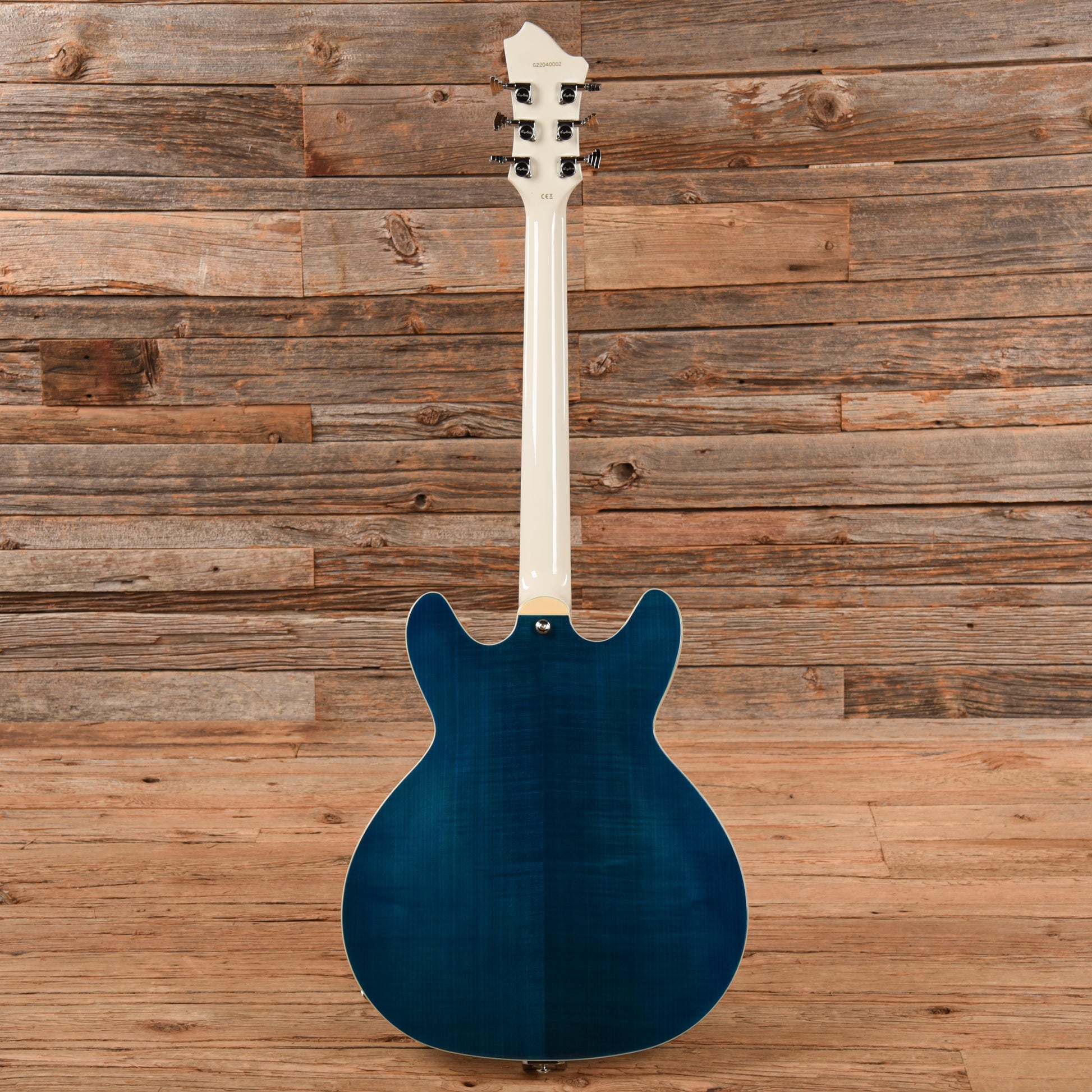 Hagstrom Tremar Viking Deluxe Cloudy Seas 2022 Electric Guitars / Semi-Hollow