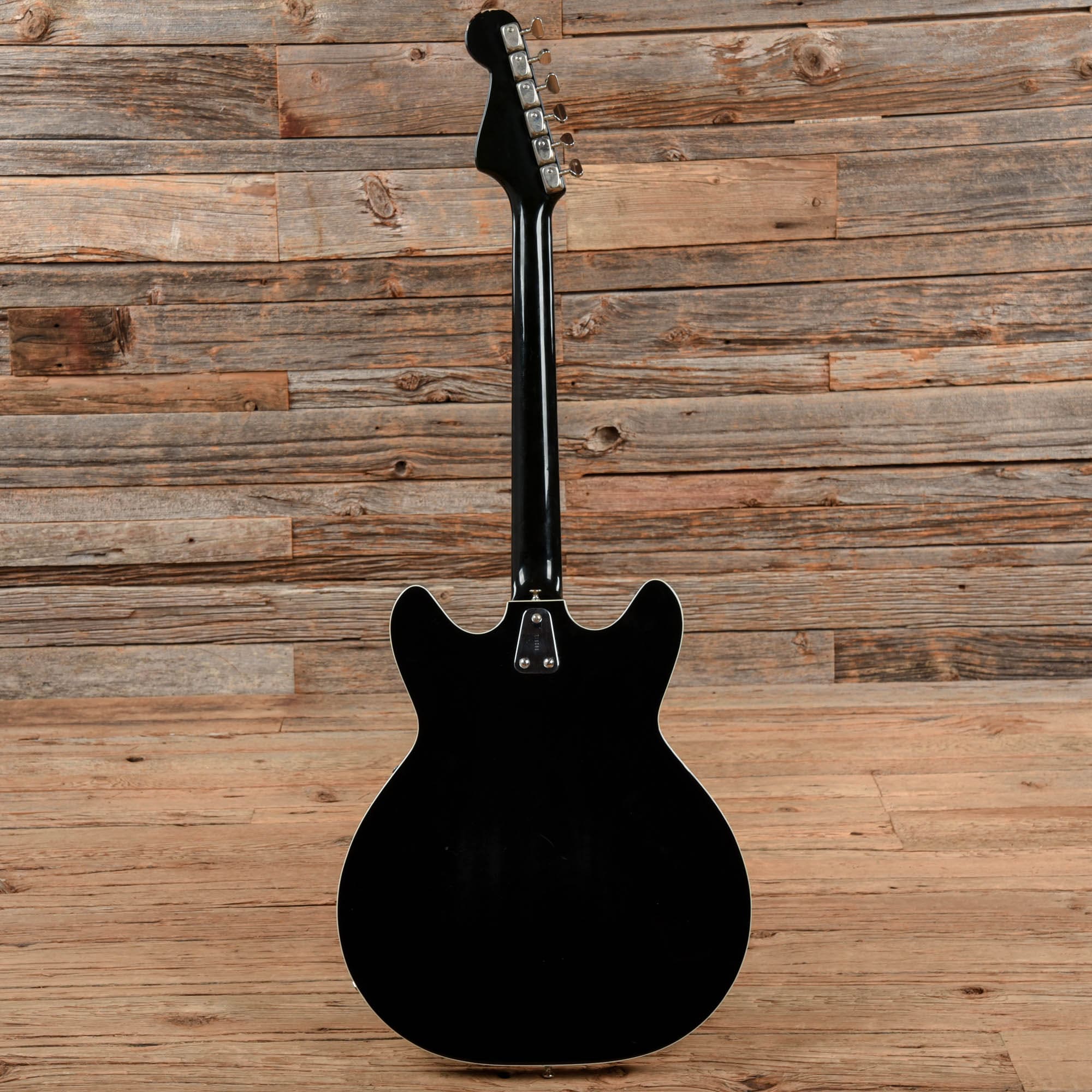 Hagstrom Viking Black 1960s Electric Guitars / Semi-Hollow