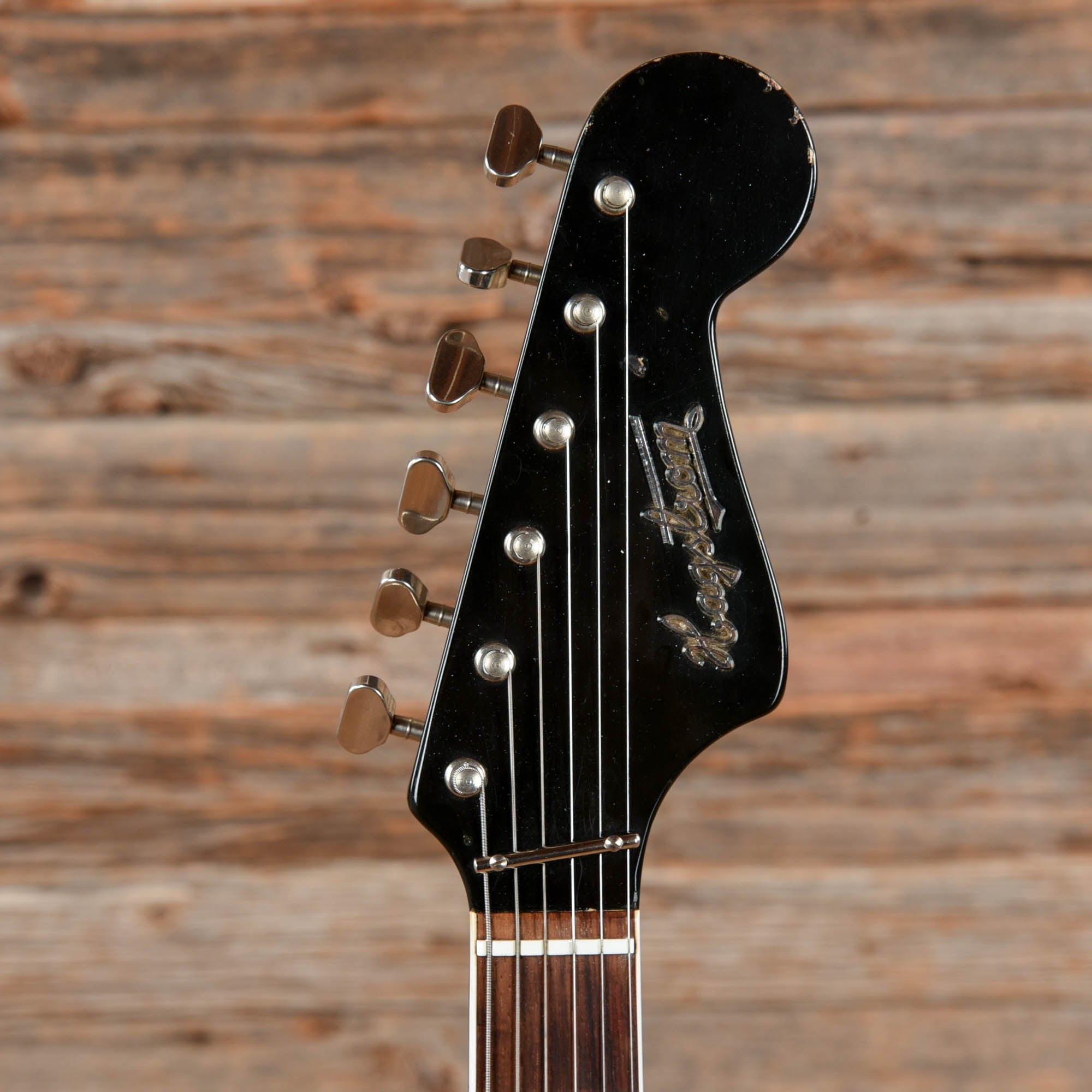 Hagstrom Viking Black 1960s Electric Guitars / Semi-Hollow