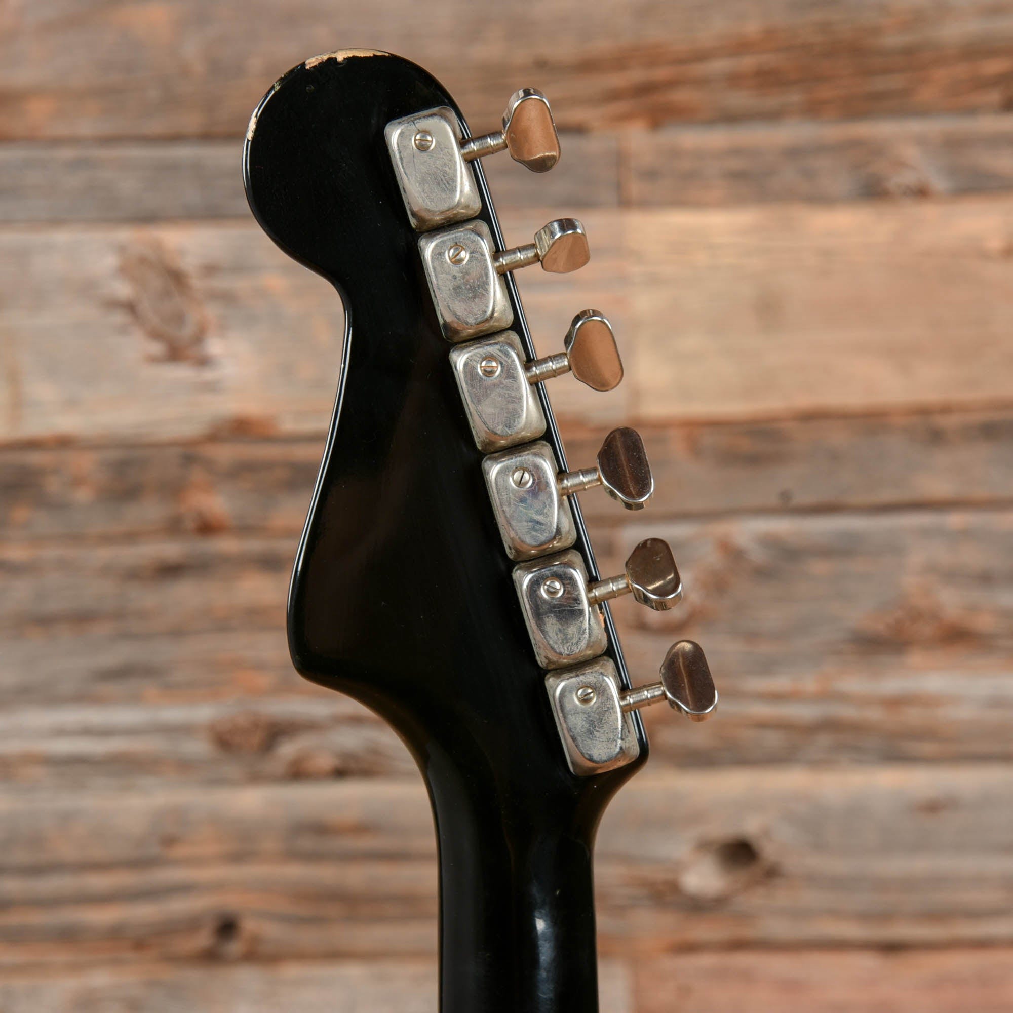 Hagstrom Viking Black 1960s Electric Guitars / Semi-Hollow