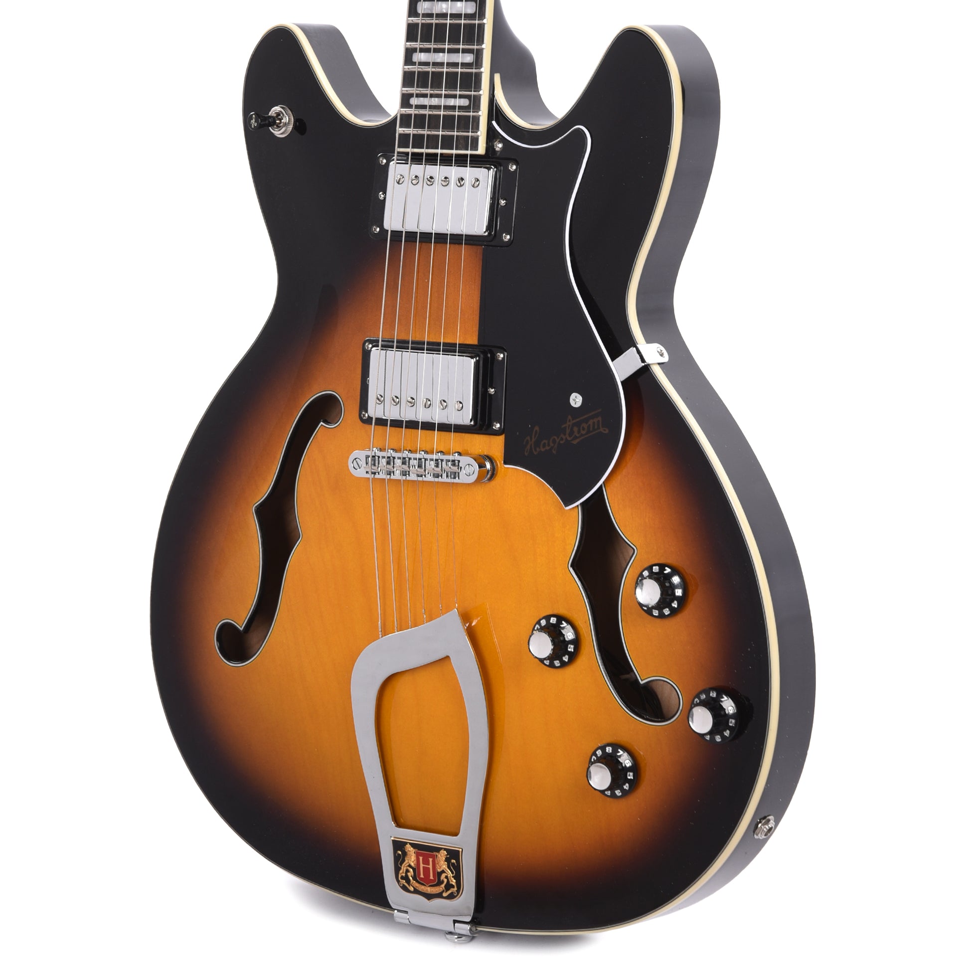 Hagstrom Viking Tobacco Sunburst Electric Guitars / Semi-Hollow