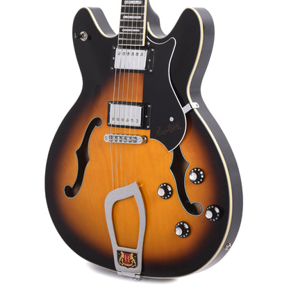 Hagstrom Viking Tobacco Sunburst Electric Guitars / Semi-Hollow