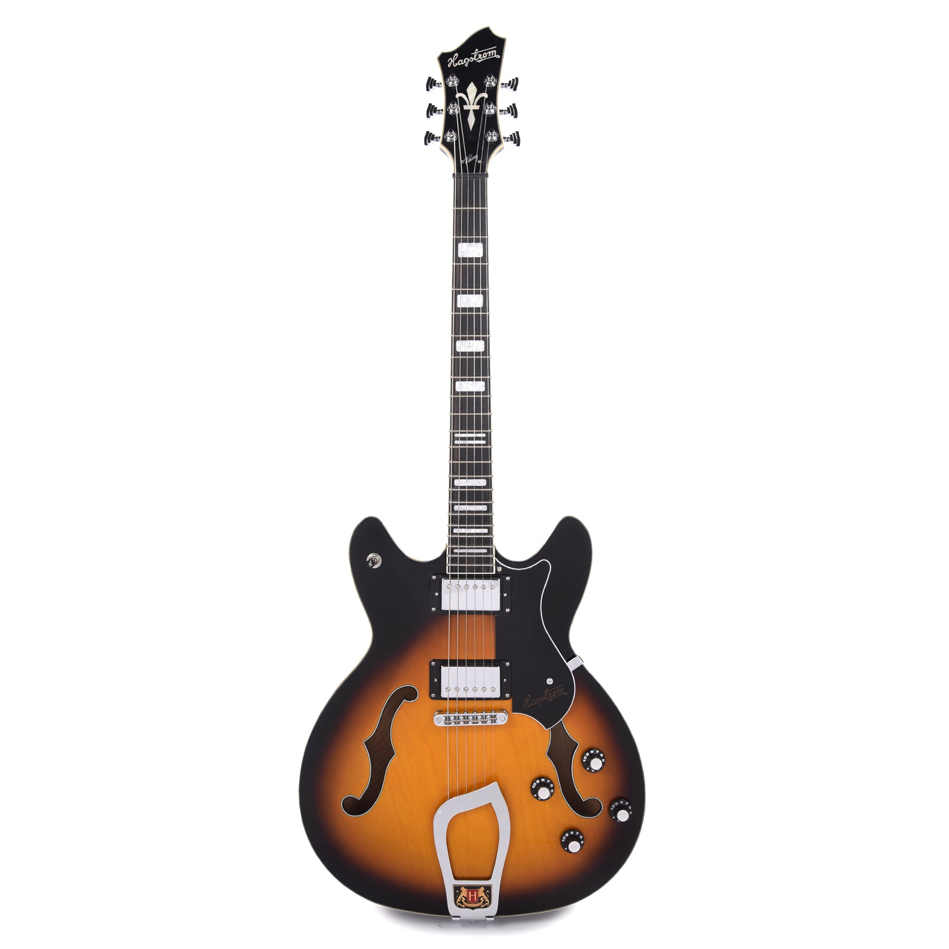 Hagstrom Viking Tobacco Sunburst Electric Guitars / Semi-Hollow