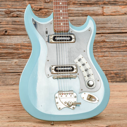 Hagstrom II Baby Blue 1965 Electric Guitars / Solid Body