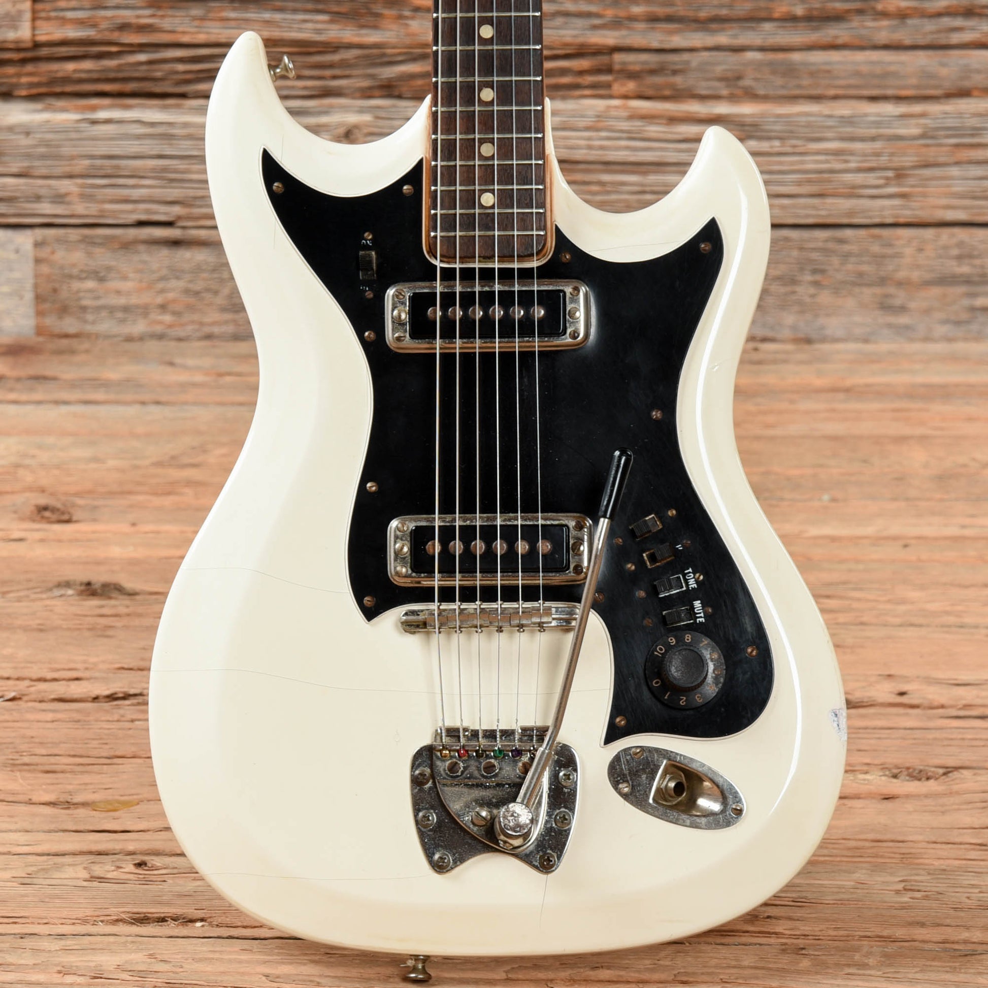 Hagstrom II White Electric Guitars / Solid Body