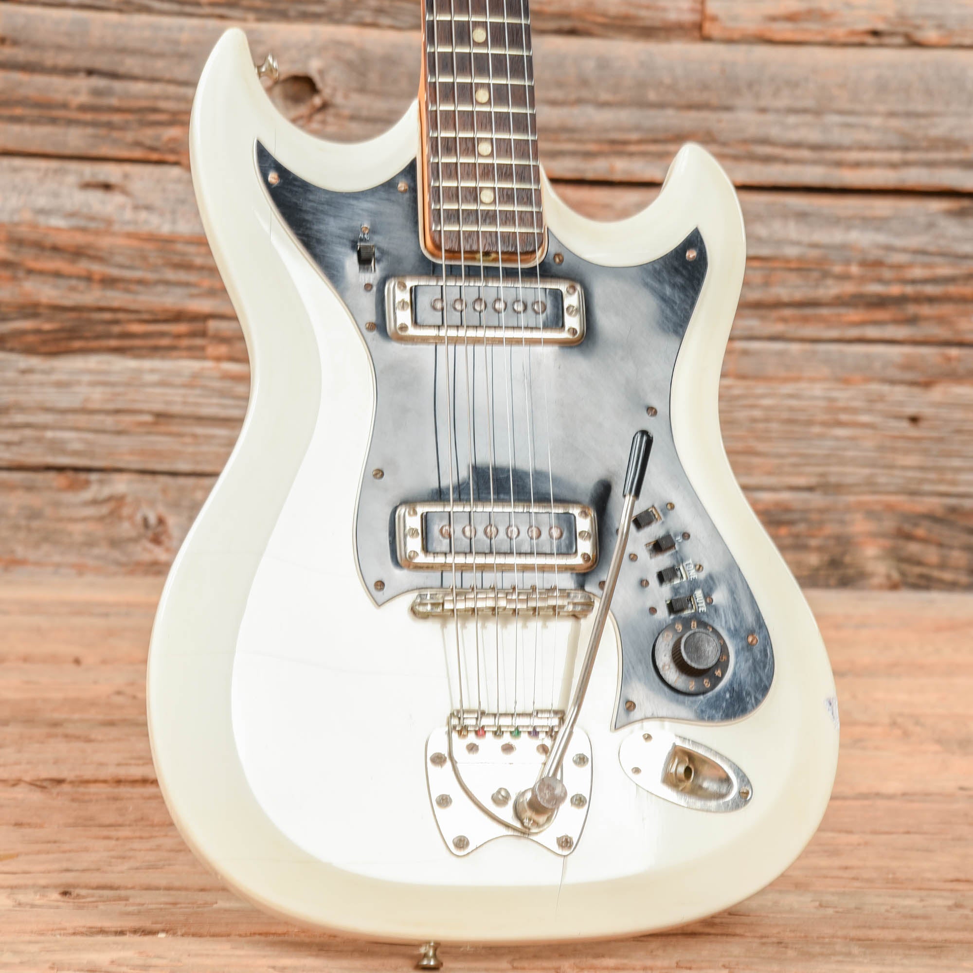 Hagstrom ホワイト エレキギター Hagstrom II White – Chicago Music Exchange