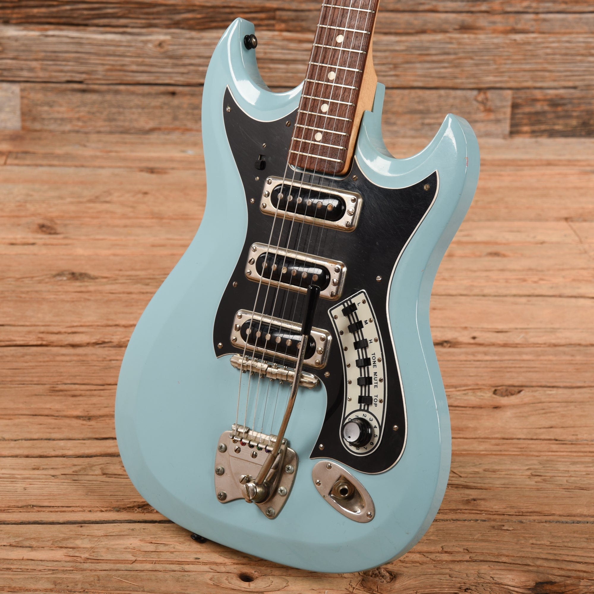 Hagstrom III Powder Blue 1960s Electric Guitars / Solid Body