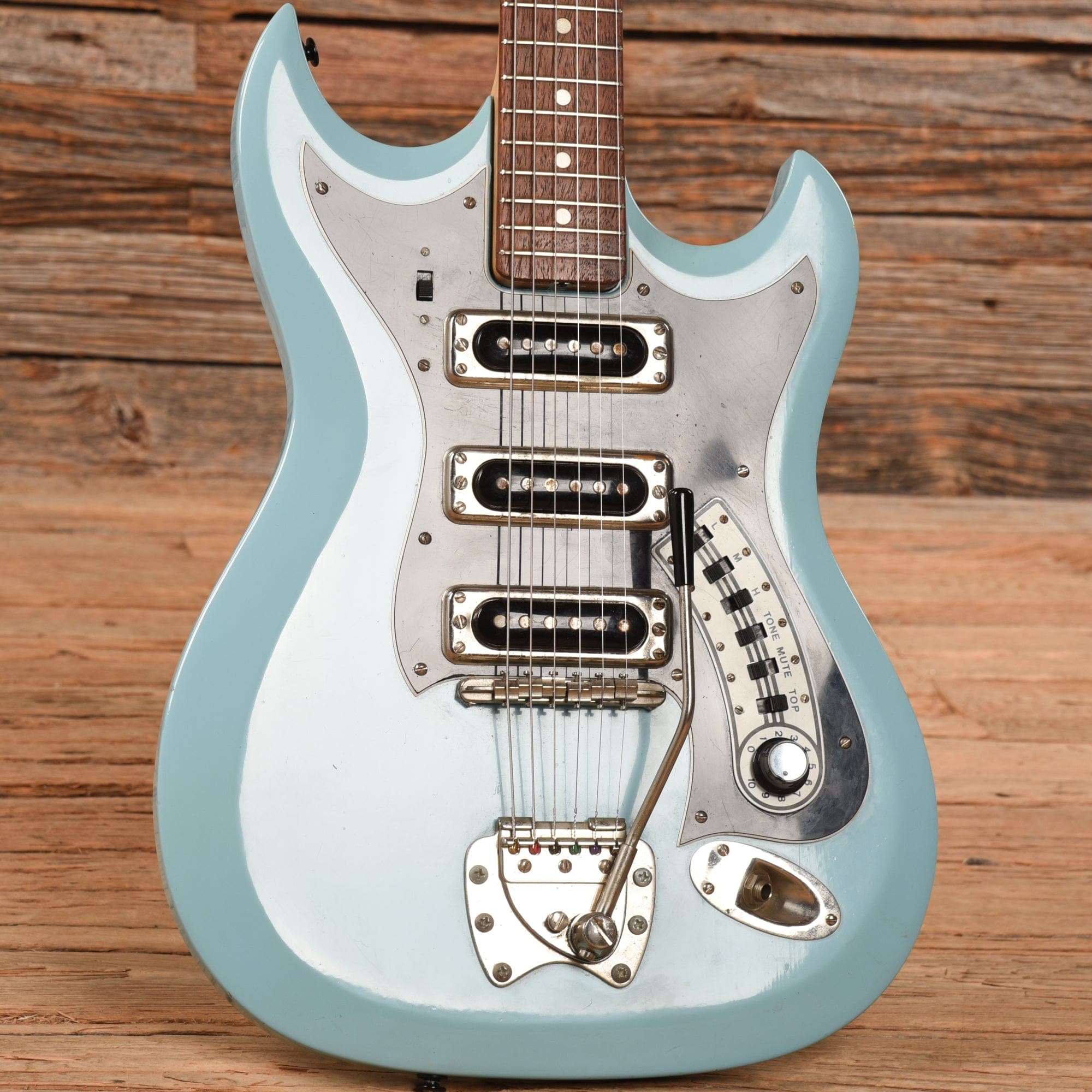 Hagstrom III Powder Blue 1960s Electric Guitars / Solid Body