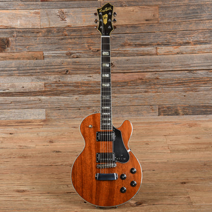 Hagstrom Patch w/ Ampeg Footswitch Natural 1970s Electric Guitars / Solid Body
