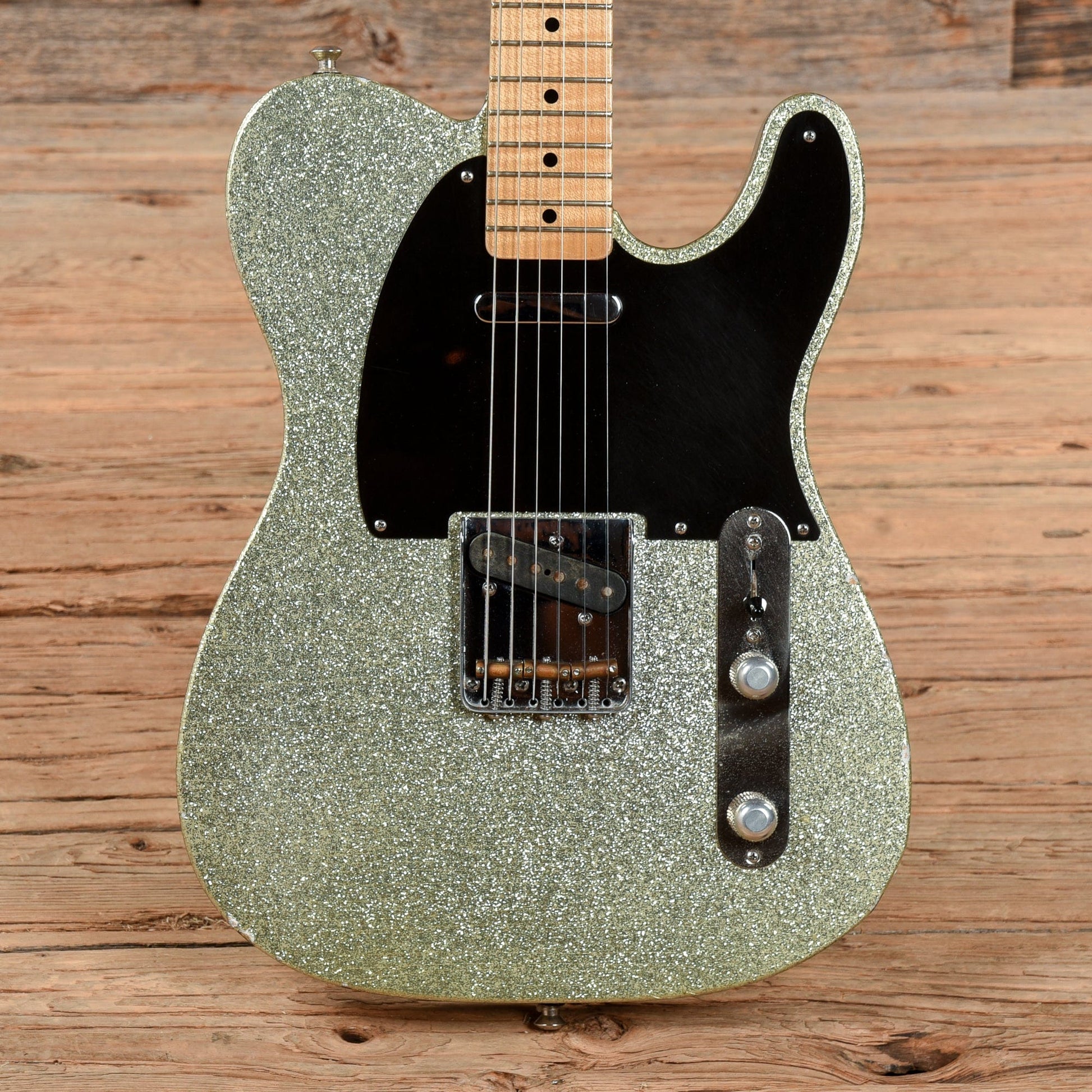 Hahn 228 Silver Sparkle Relic 2011 Electric Guitars / Solid Body