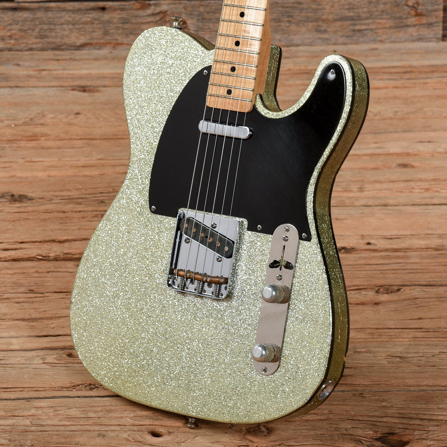Hahn 228 Silver Sparkle Relic 2011 Electric Guitars / Solid Body