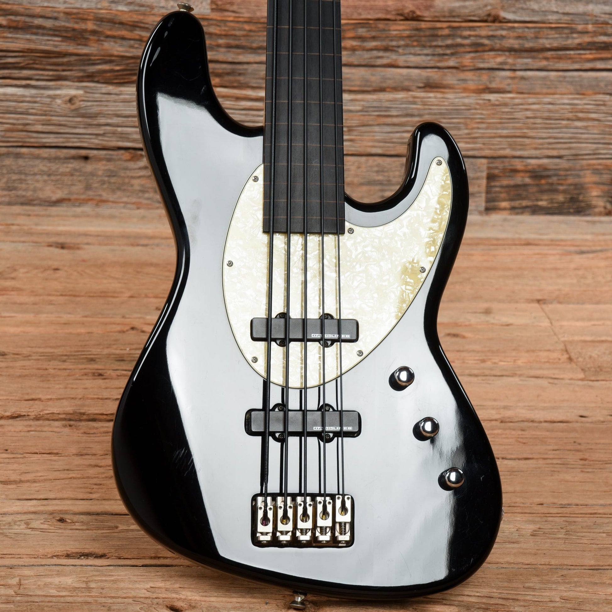 Hamer Cruise Bass 5-String Fretless Black Bass Guitars / 5-String or More