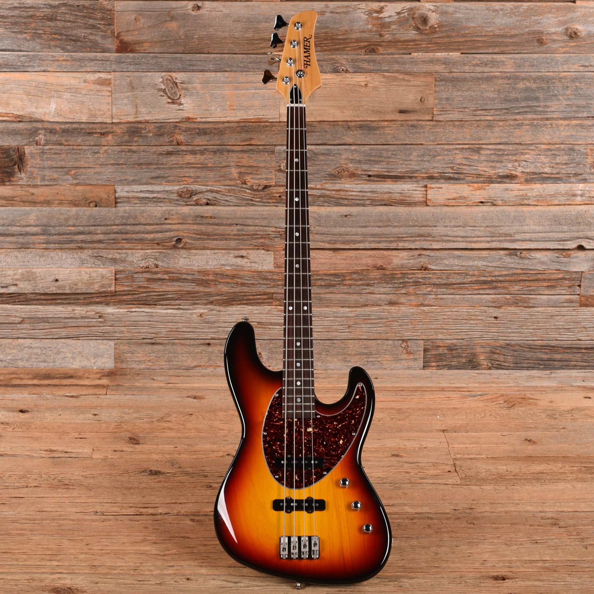Hamer USA Cruise Bass Sunburst 1995 Bass Guitars