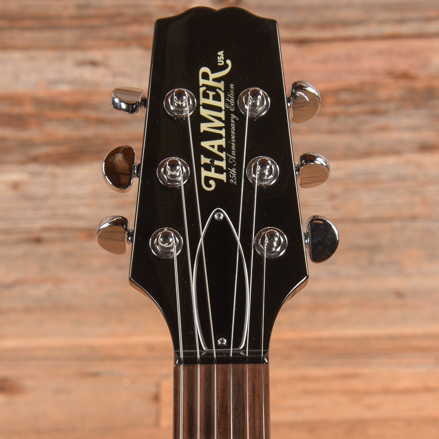 Hamer 25th Anniversary Artist Black Electric Guitars / Semi-Hollow