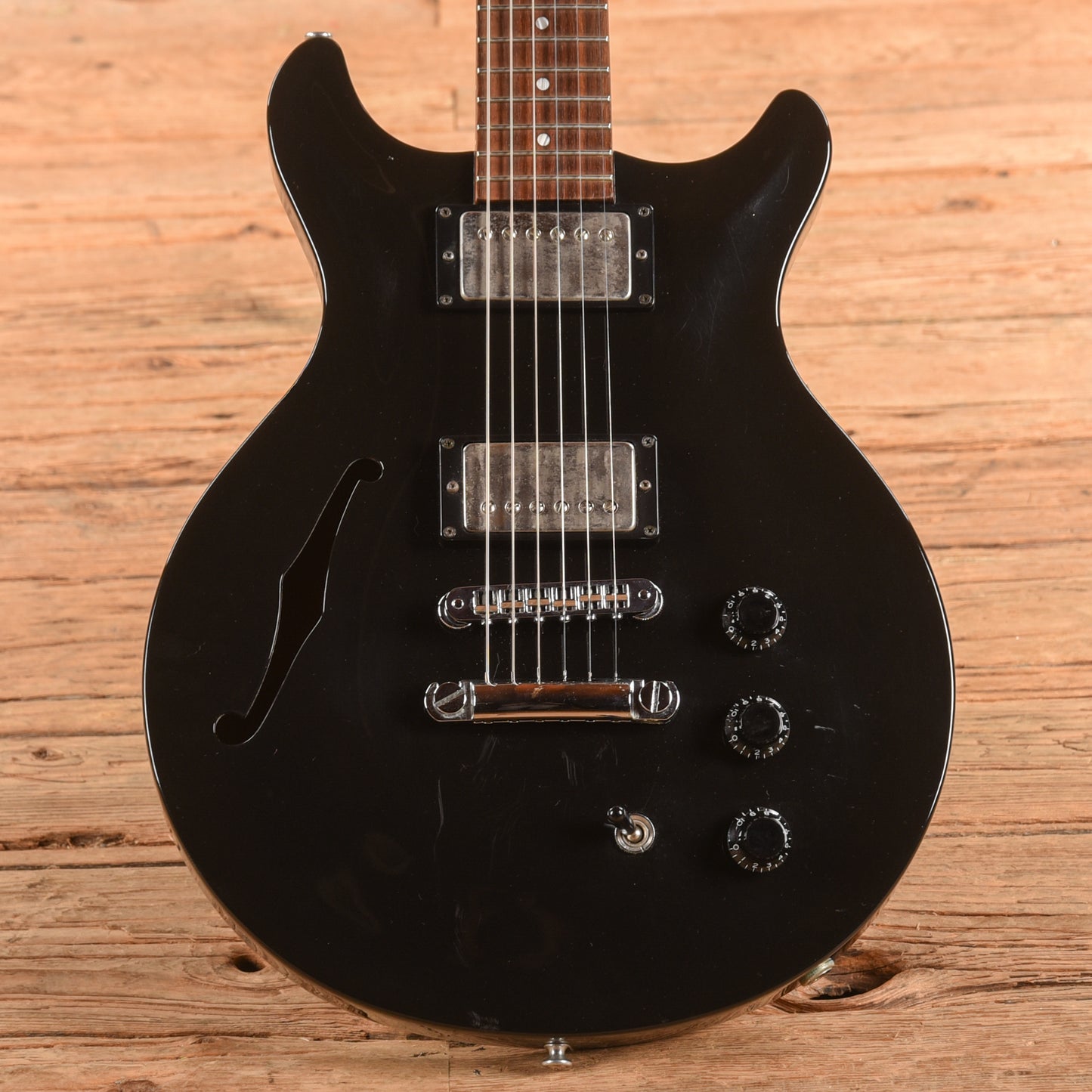 Hamer 25th Anniversary Artist Black Electric Guitars / Semi-Hollow